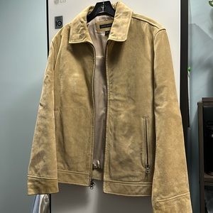 Banana republic suede jacket men’s size S